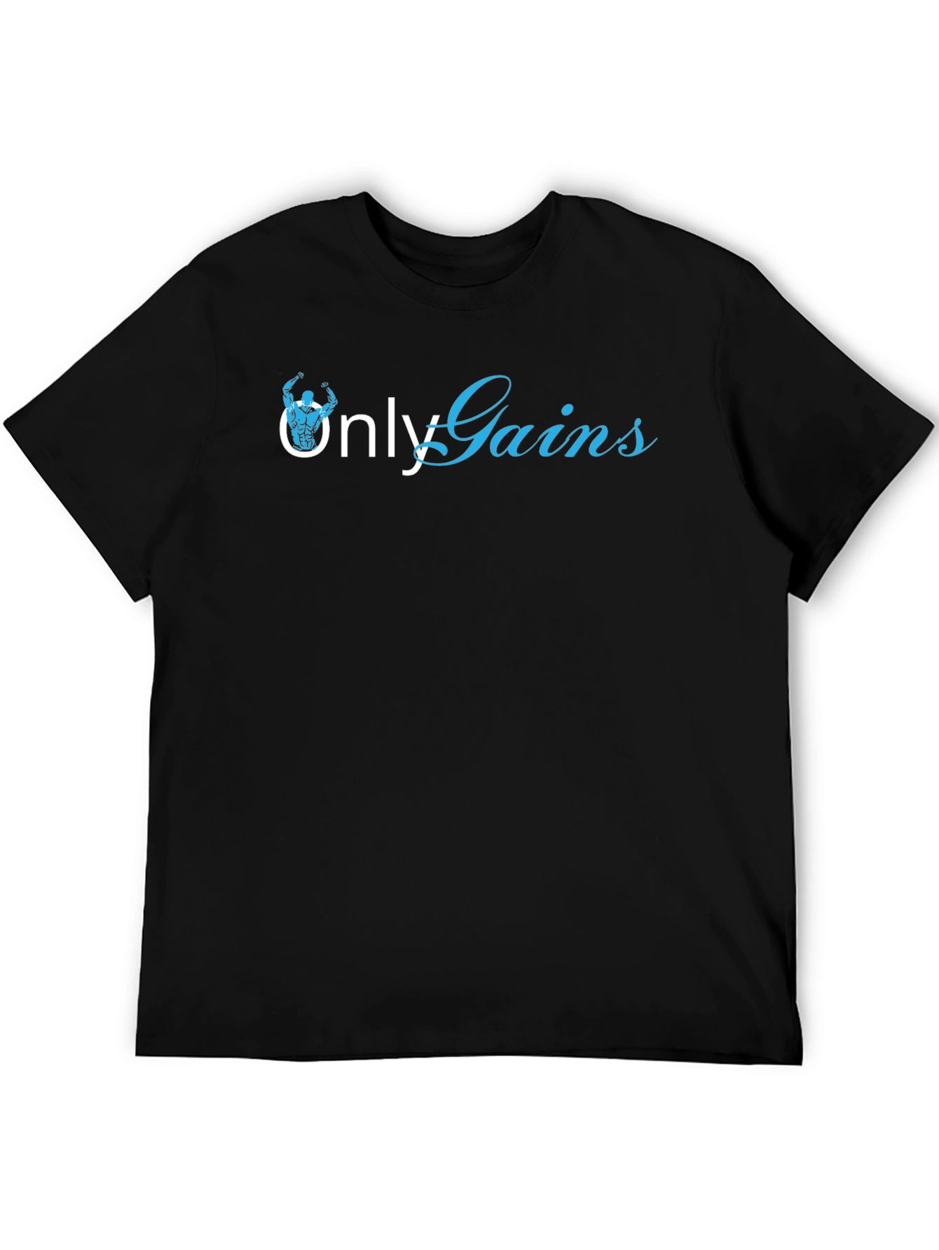 Only Gains Black T-Shirt