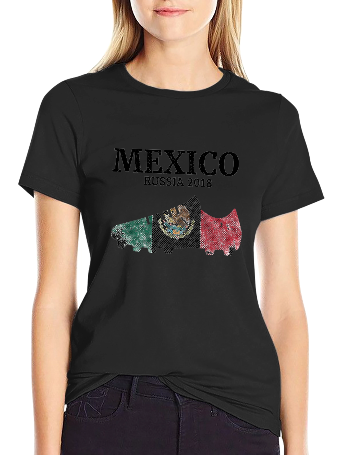Mexico Russia 2018 Soccer T-Shirt