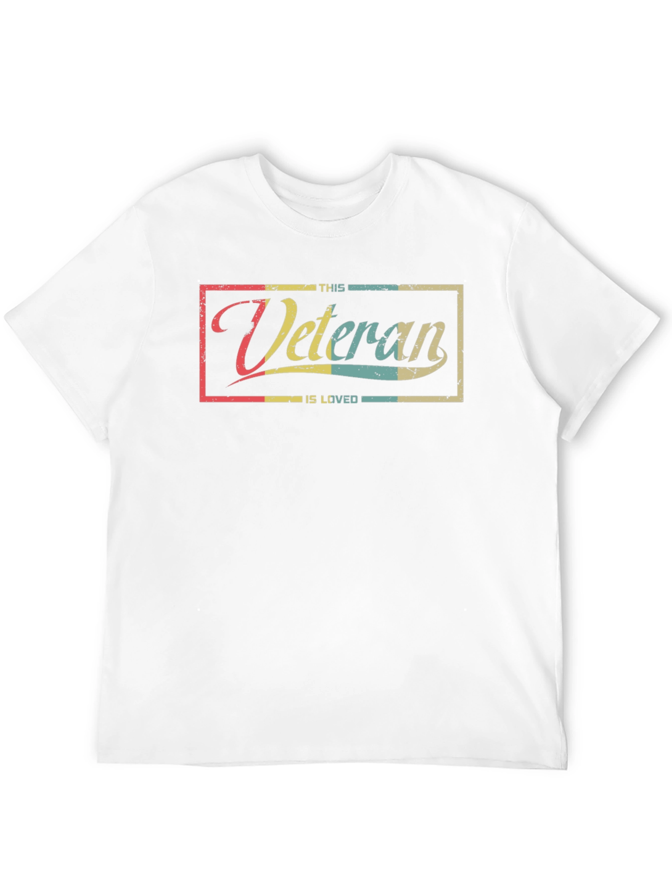 This Veteran Is Loved - Retro Graphic T-Shirt