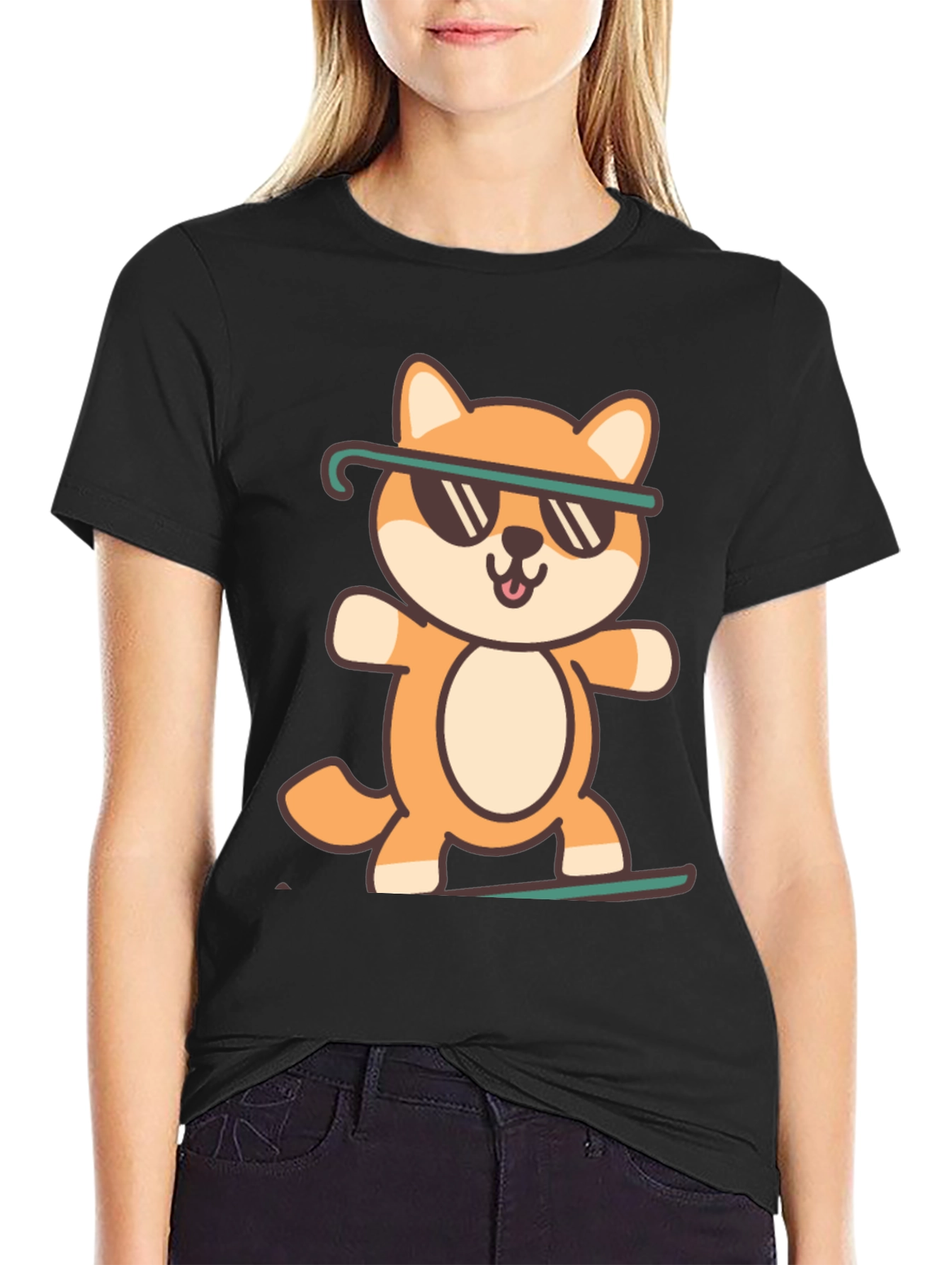Cool Doge T-Shirt - Unisex Black Tee