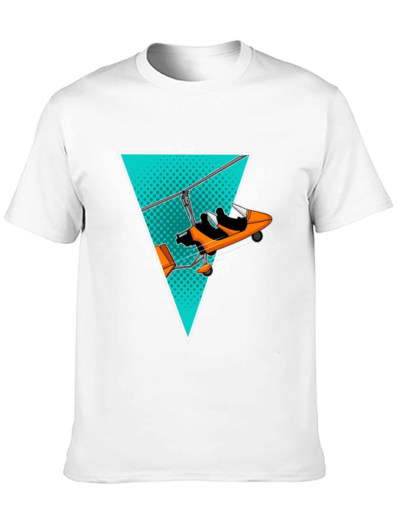 Microlight Plane Graphic Tee - Aviation Enthusiast Shirt