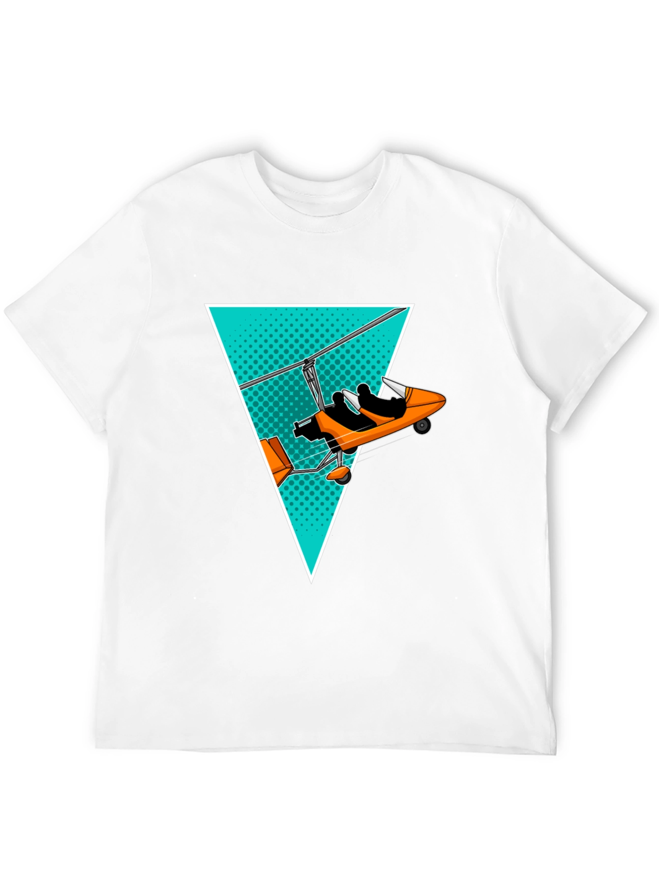Microlight Plane Graphic Tee - Aviation Enthusiast Shirt