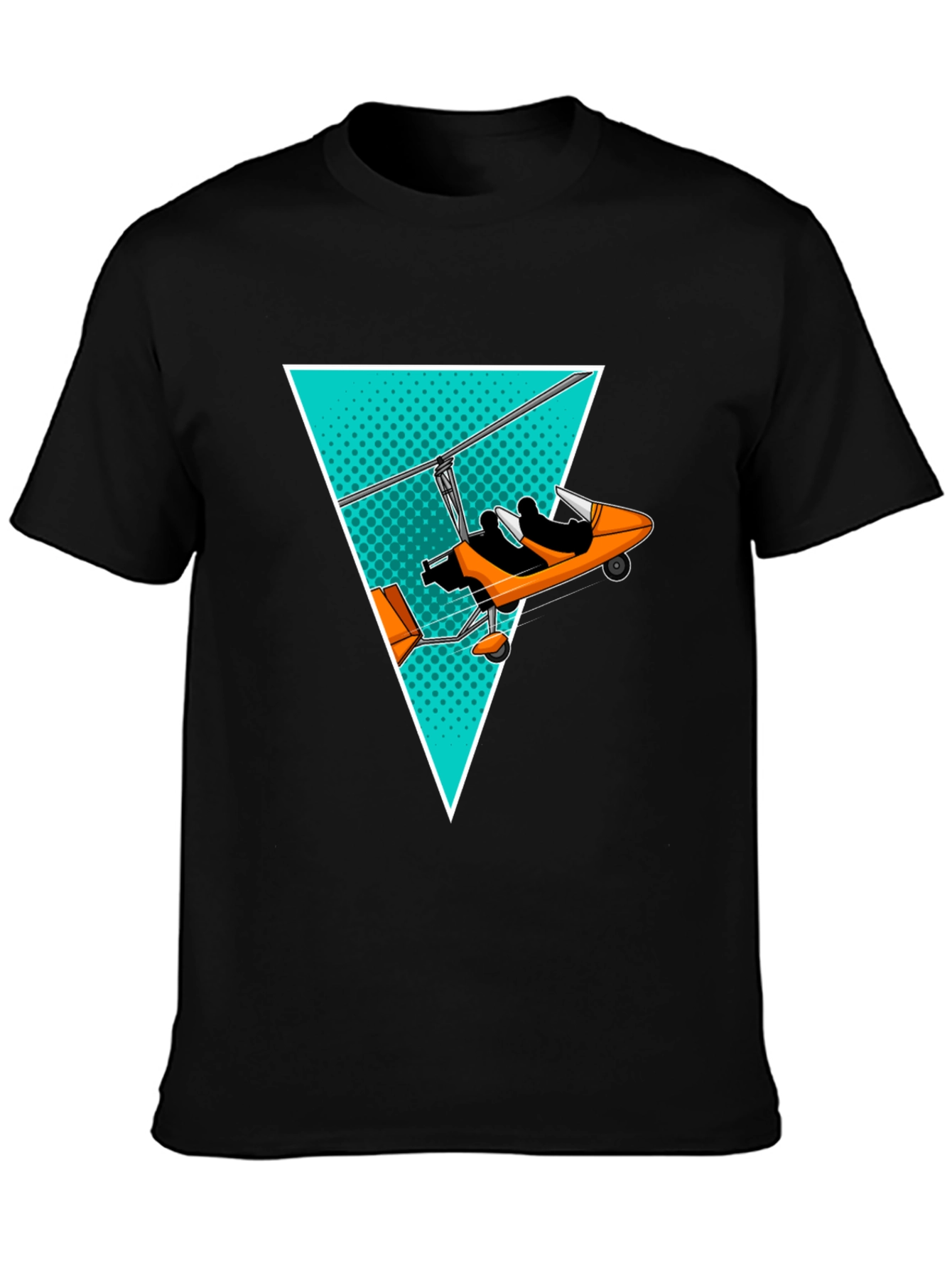 Microlight Plane Graphic Tee - Aviation Enthusiast Shirt