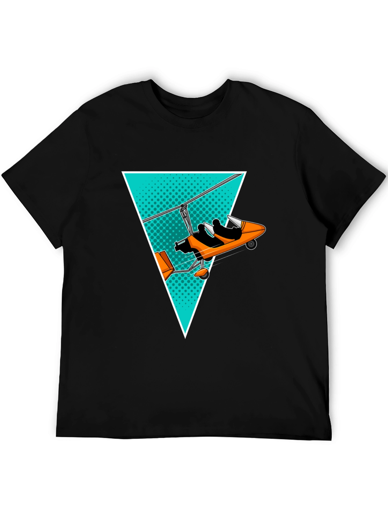 Microlight Plane Graphic Tee - Aviation Enthusiast Shirt