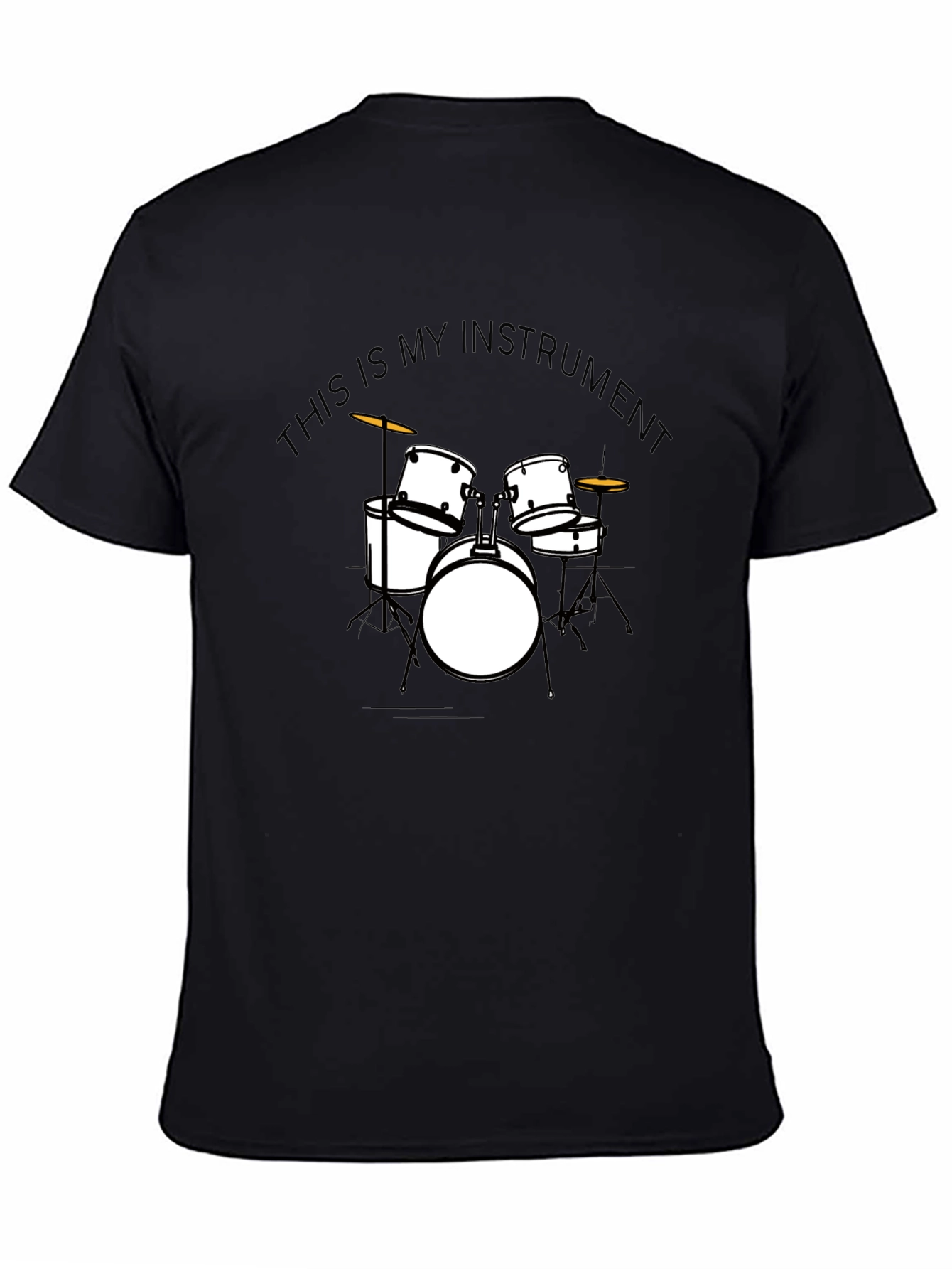 Drum Set Instrument T-Shirt - Musician Tee