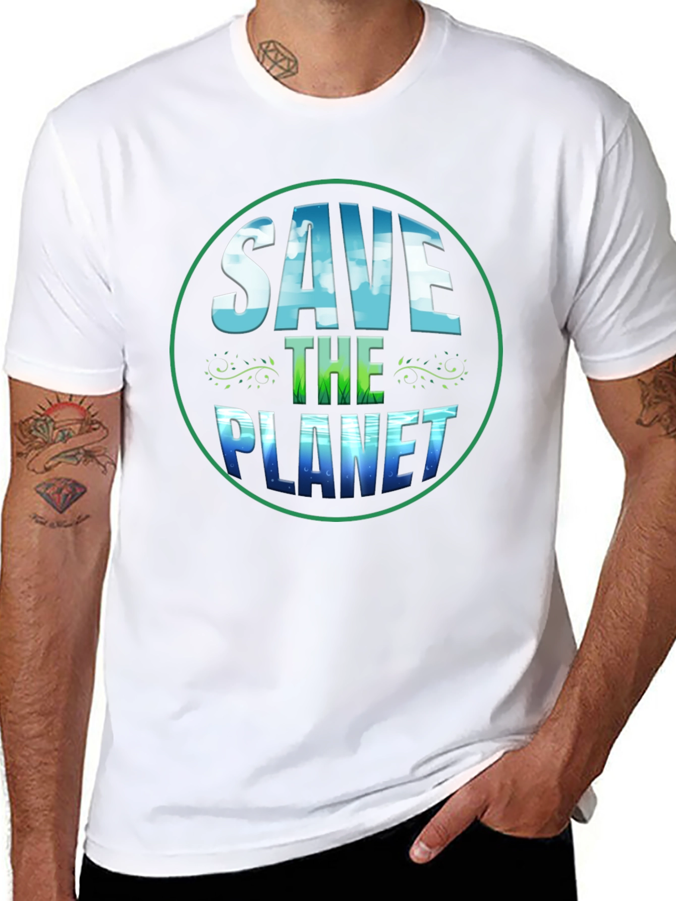Save the Planet Graphic T-Shirt