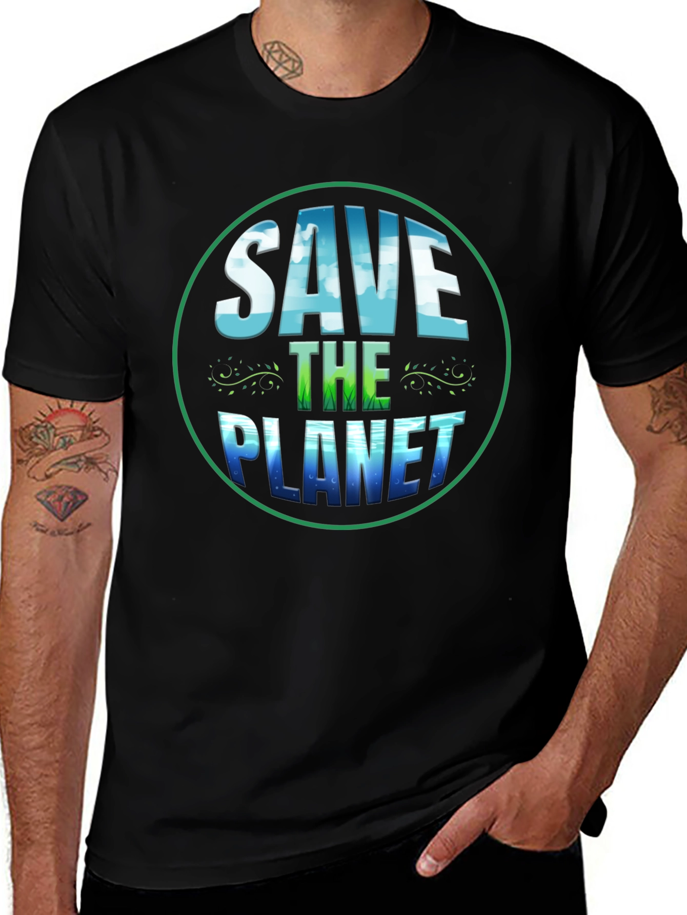 Save the Planet Graphic T-Shirt