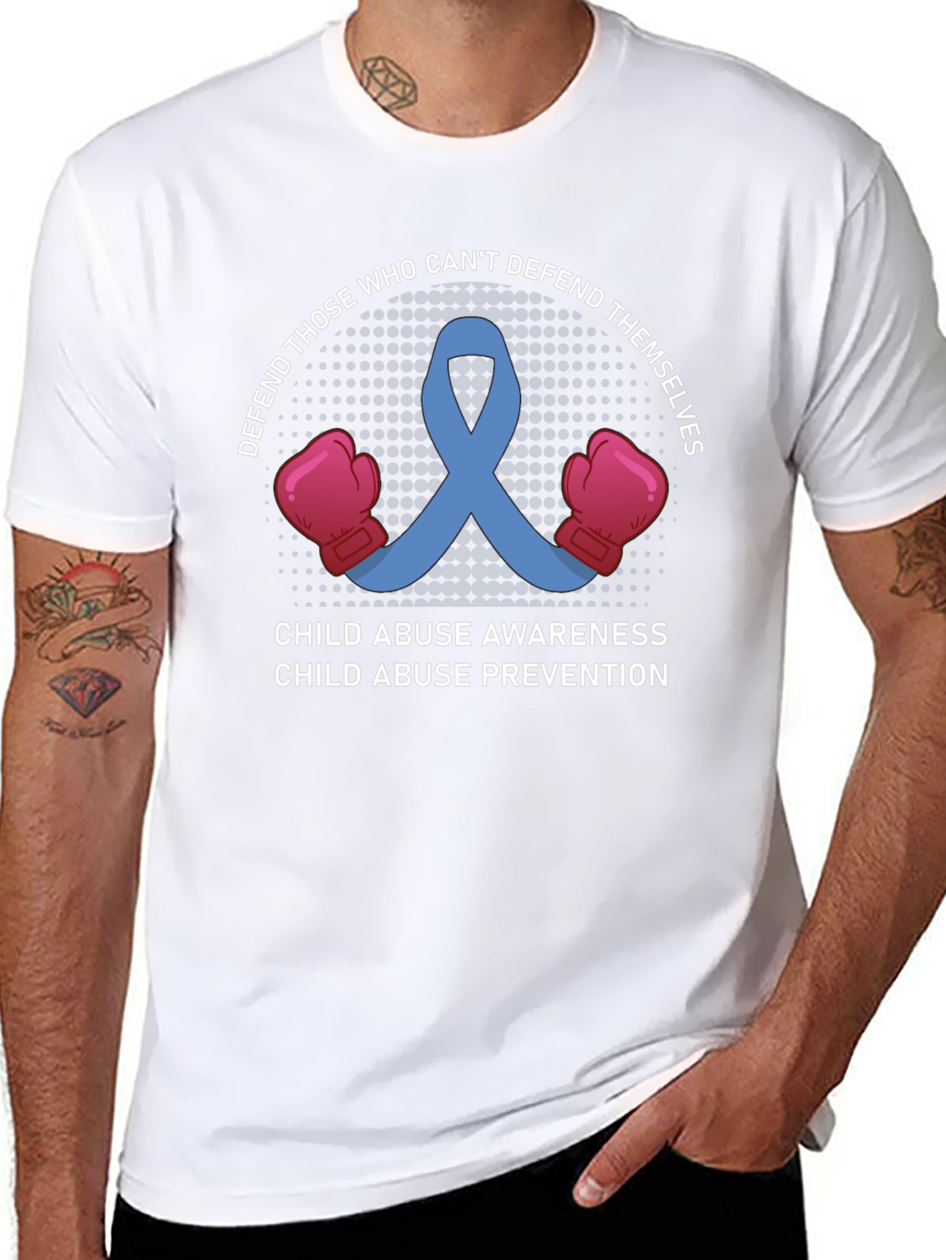 Child Abuse Awareness Graphic Tee