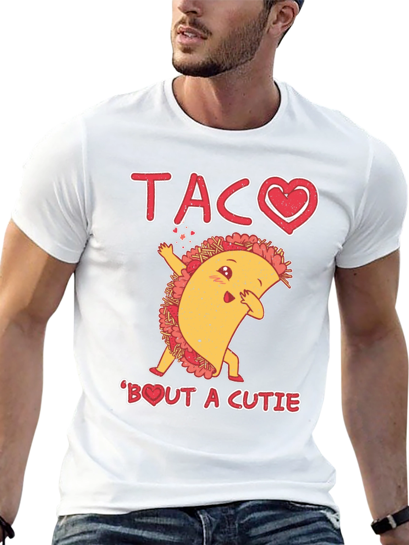 Taco Bout A Cutie Black Graphic Tee