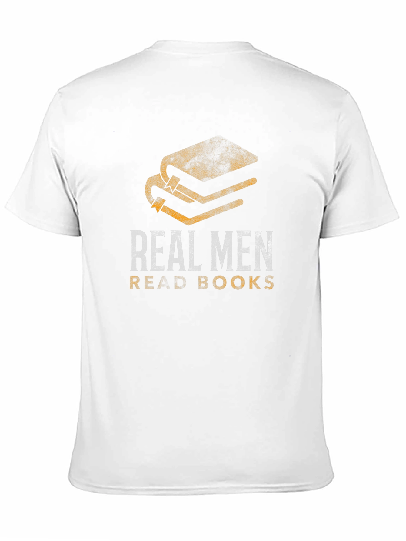 Real Men Read Books Graphic Tee - Black Cotton