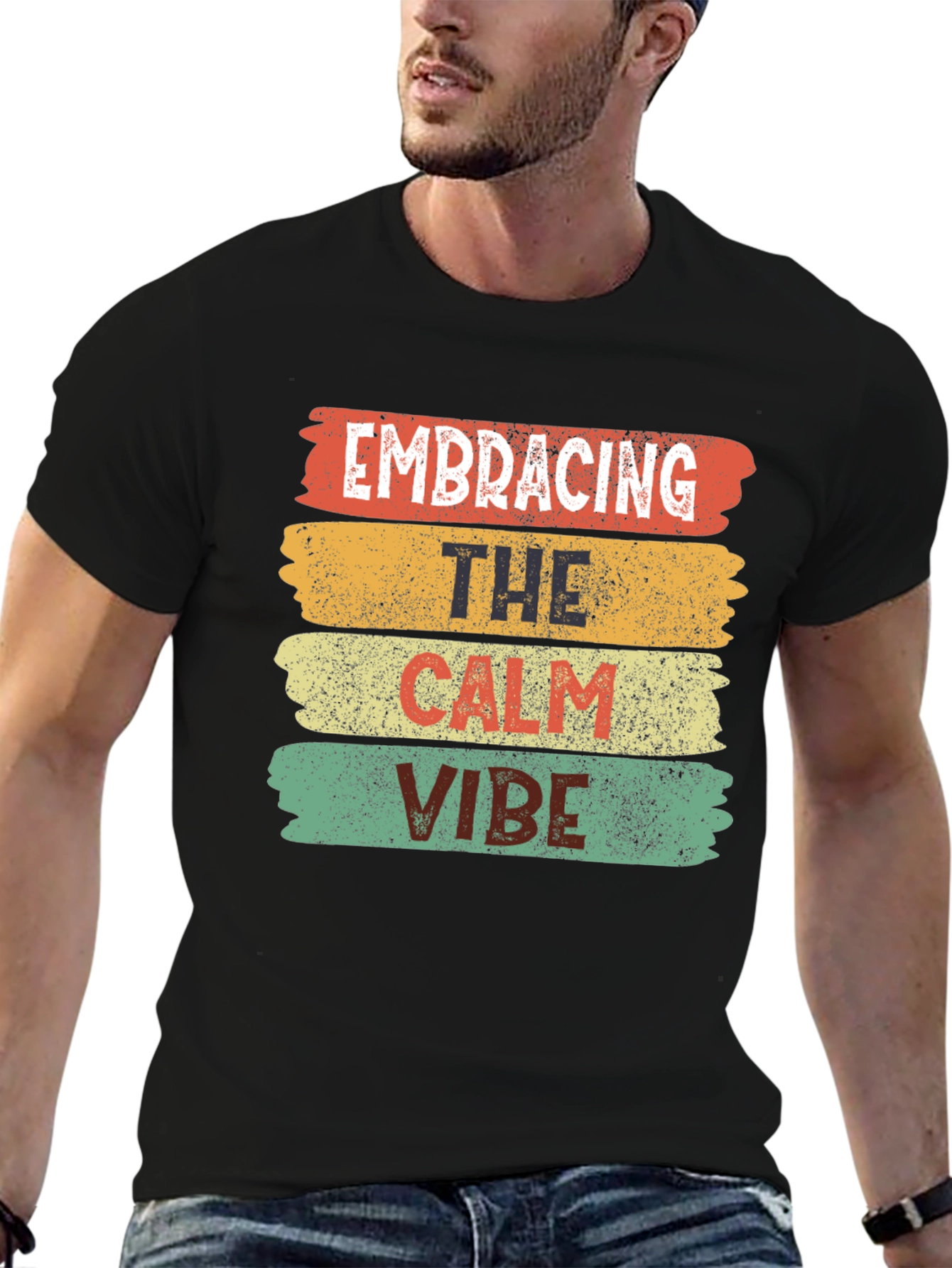 Embracing the Calm Vibe Graphic T-Shirt