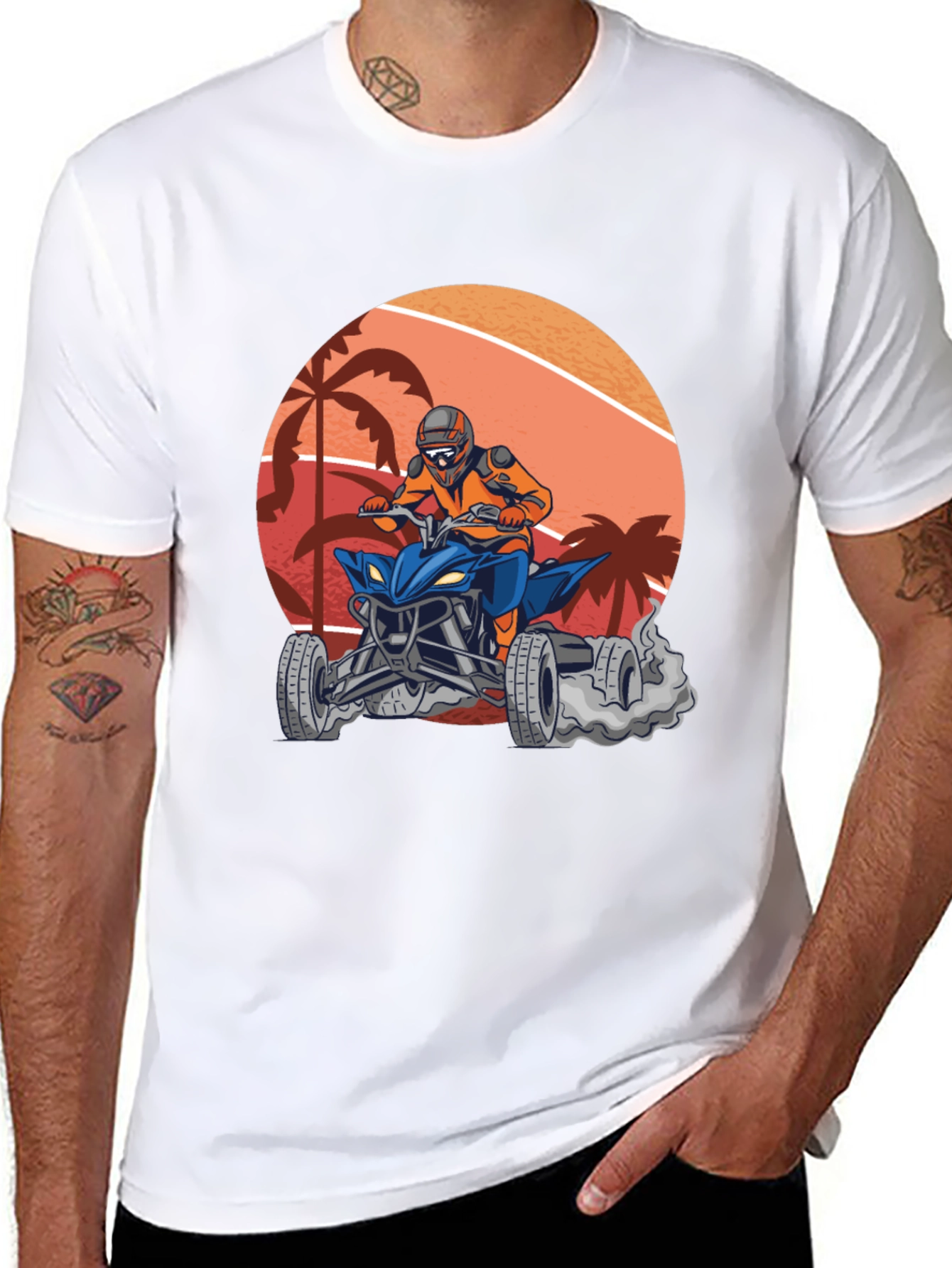 ATV Rider Graphic Tee - Adventure Ready Style