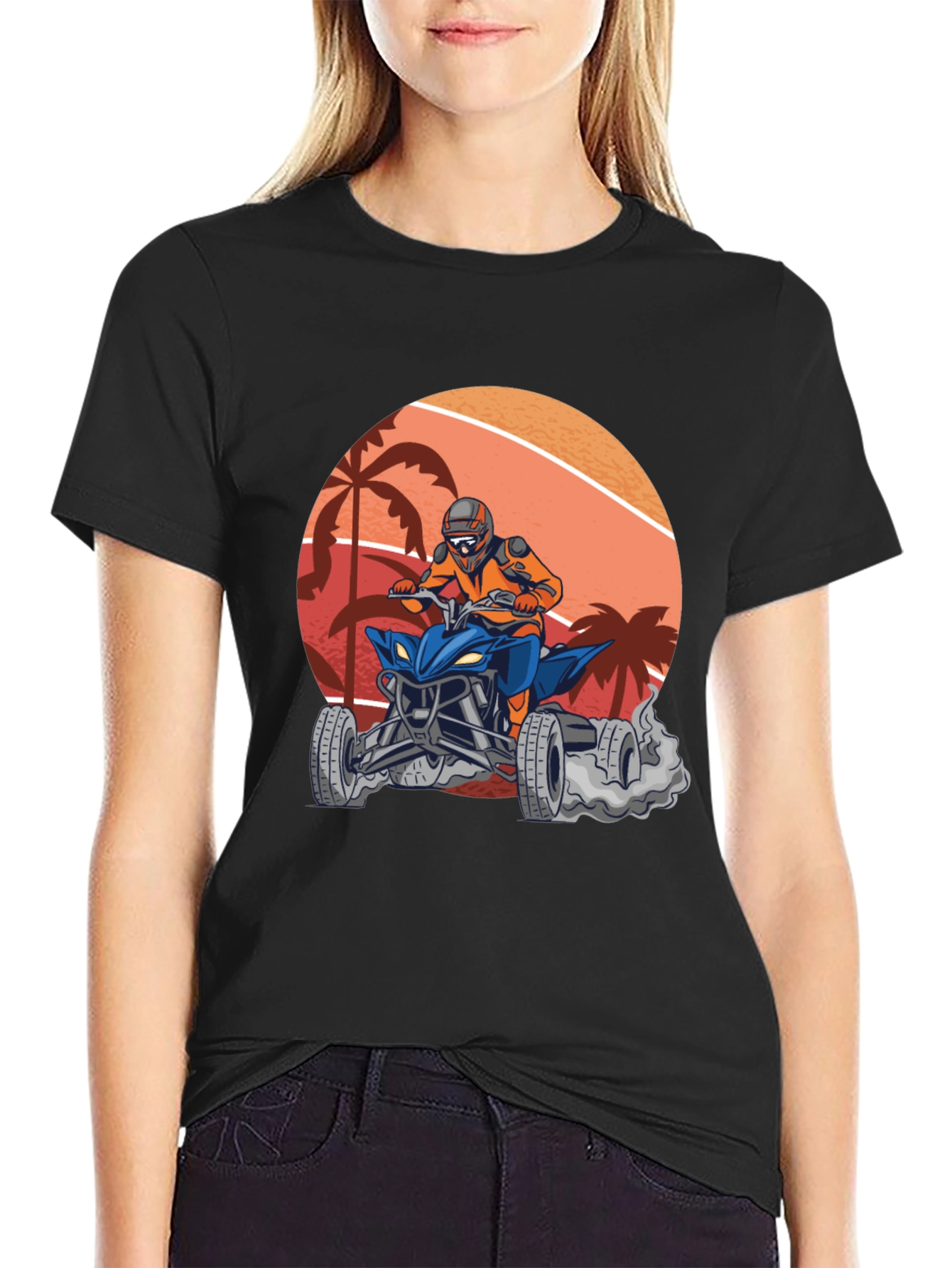 ATV Rider Graphic Tee - Adventure Ready Style