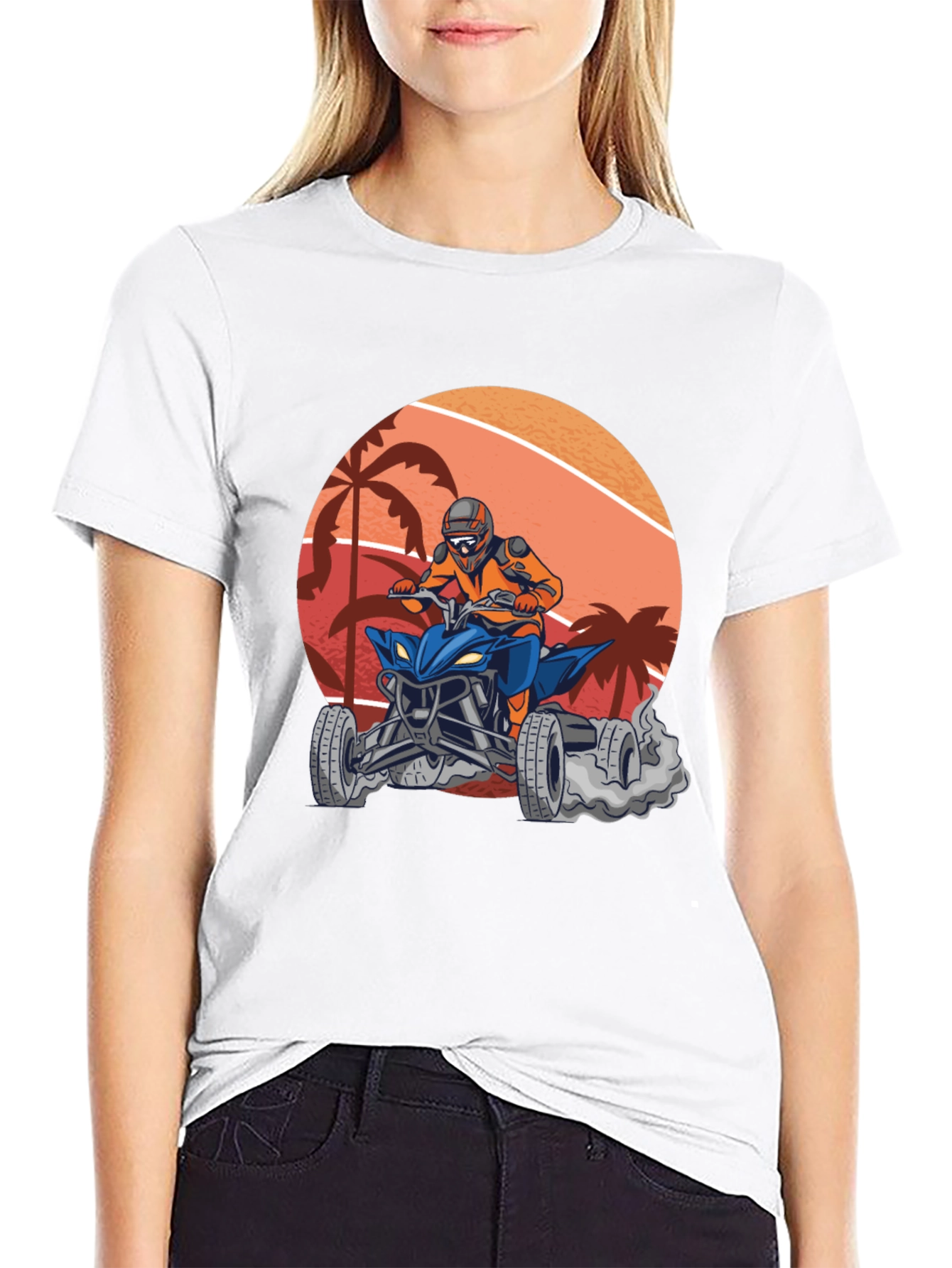 ATV Rider Graphic Tee - Adventure Ready Style