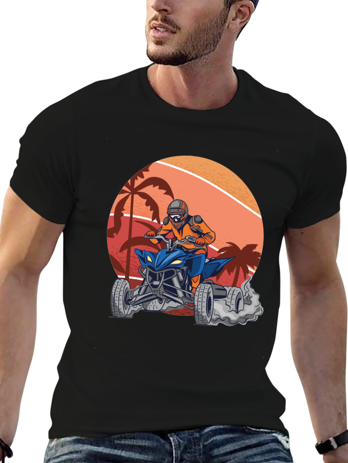 ATV Rider Graphic Tee - Adventure Ready Style