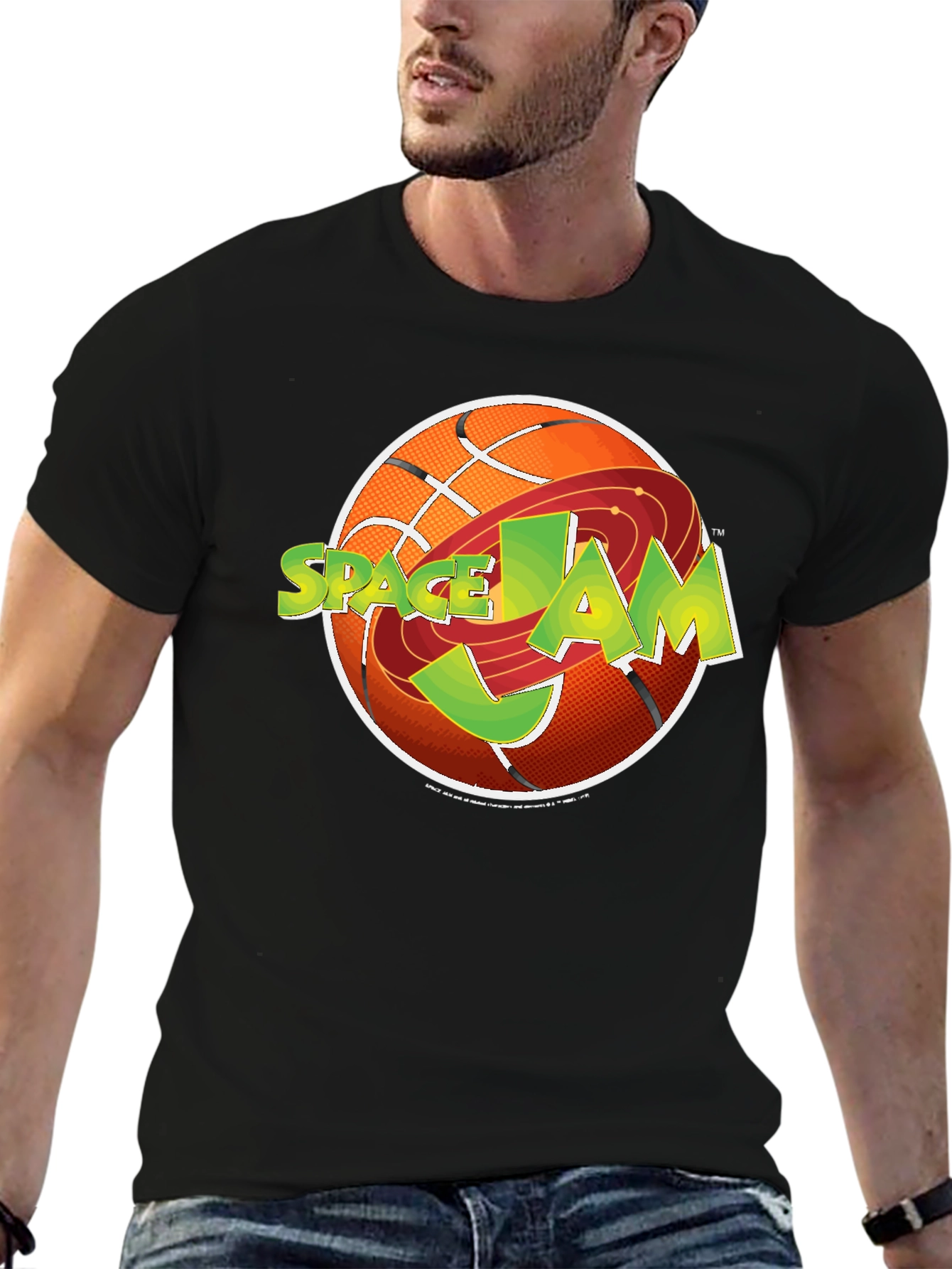 Space Jam Graphic Print T-Shirt