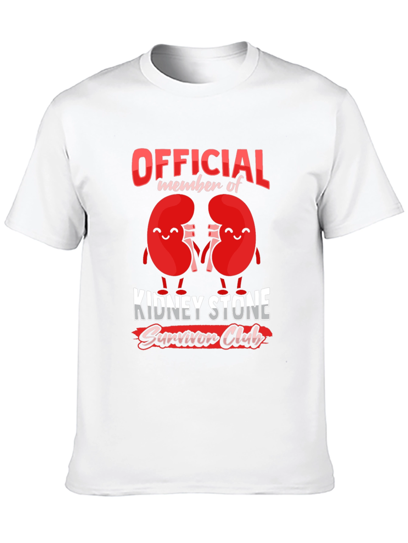 Kidney Stone Survivor Club T-Shirt - Official Member