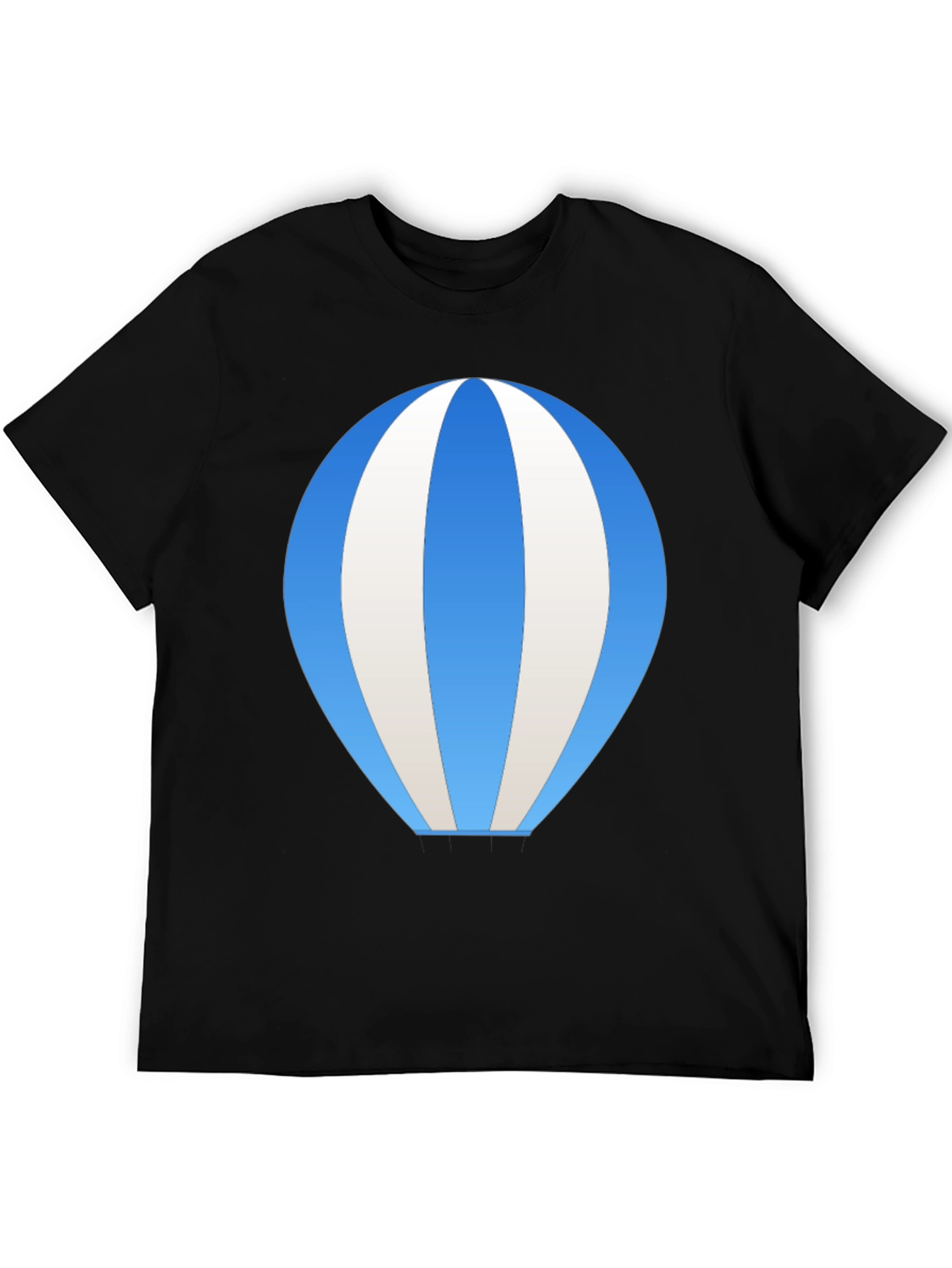 Blue Hot Air Balloon Graphic Tee