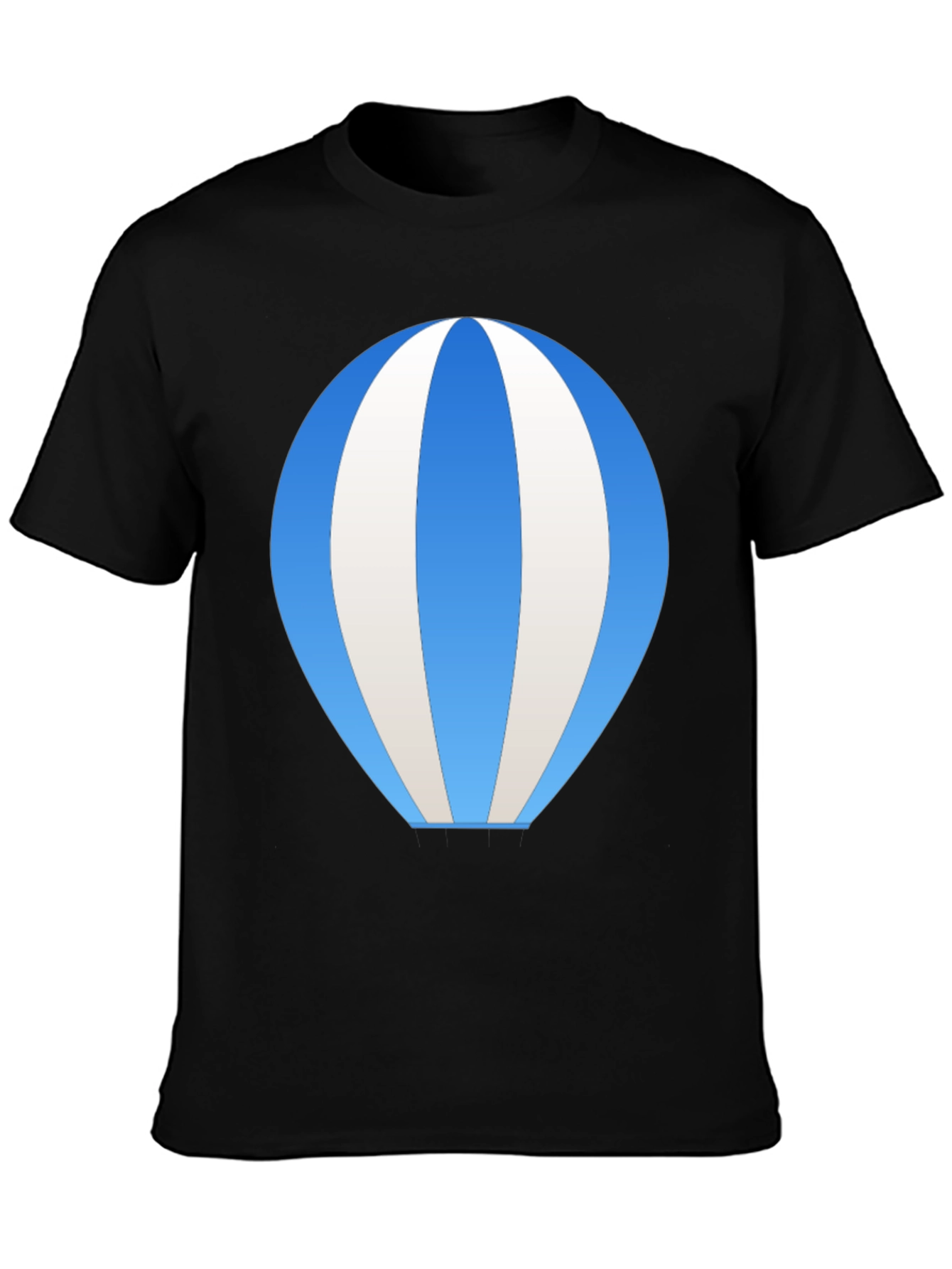 Blue Hot Air Balloon Graphic Tee