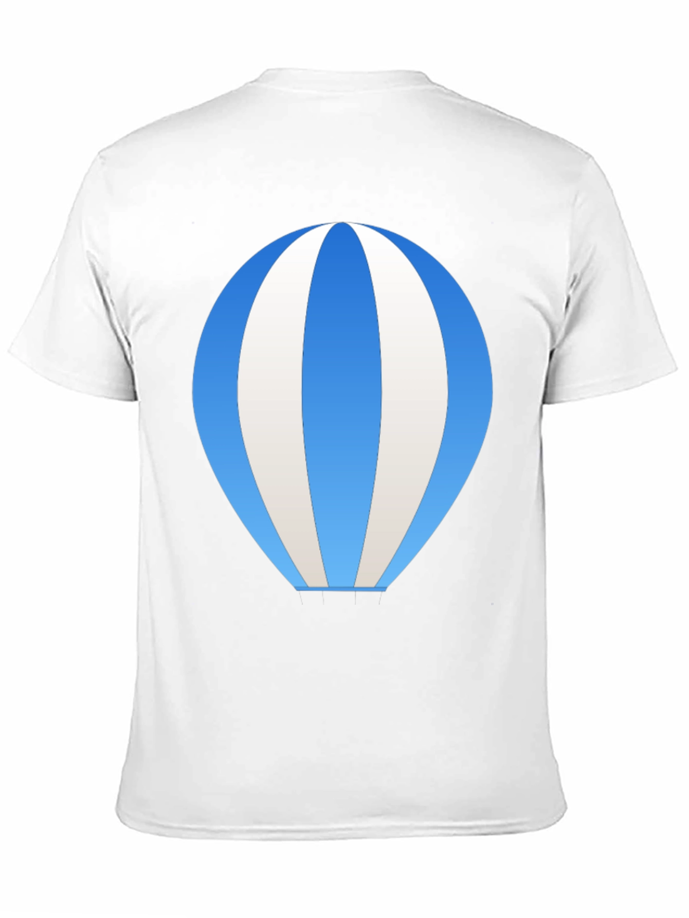 Blue Hot Air Balloon Graphic Tee