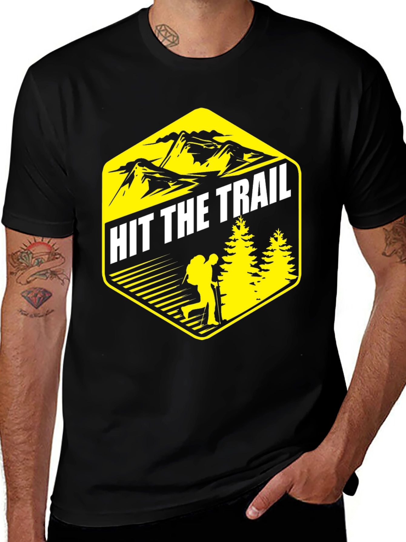 Hit The Trail T-Shirt - Adventure Tee