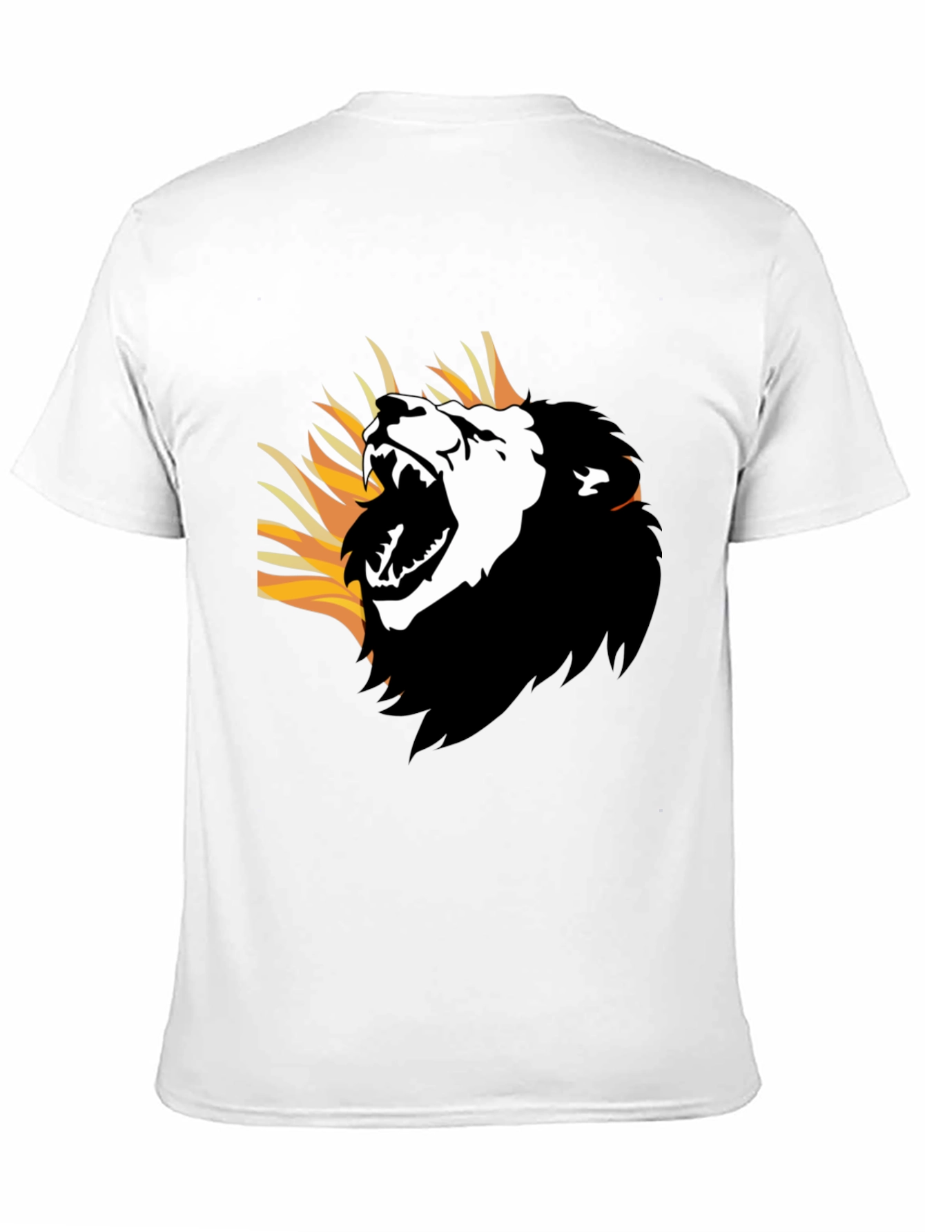 Roaring Lion Graphic Tee - Mens Black T-Shirt