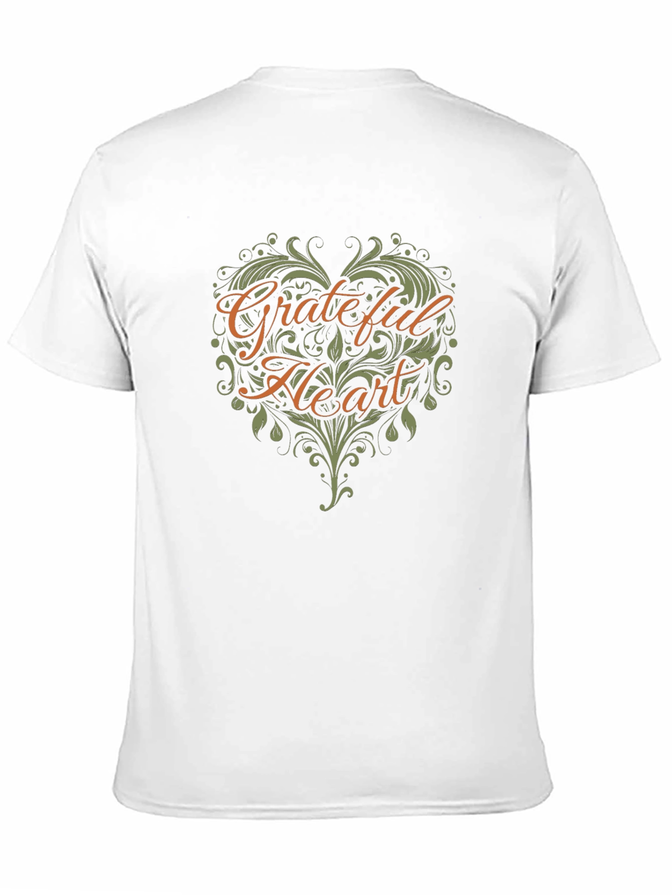 Grateful Heart Black T-Shirt - Stylish Graphic Tee