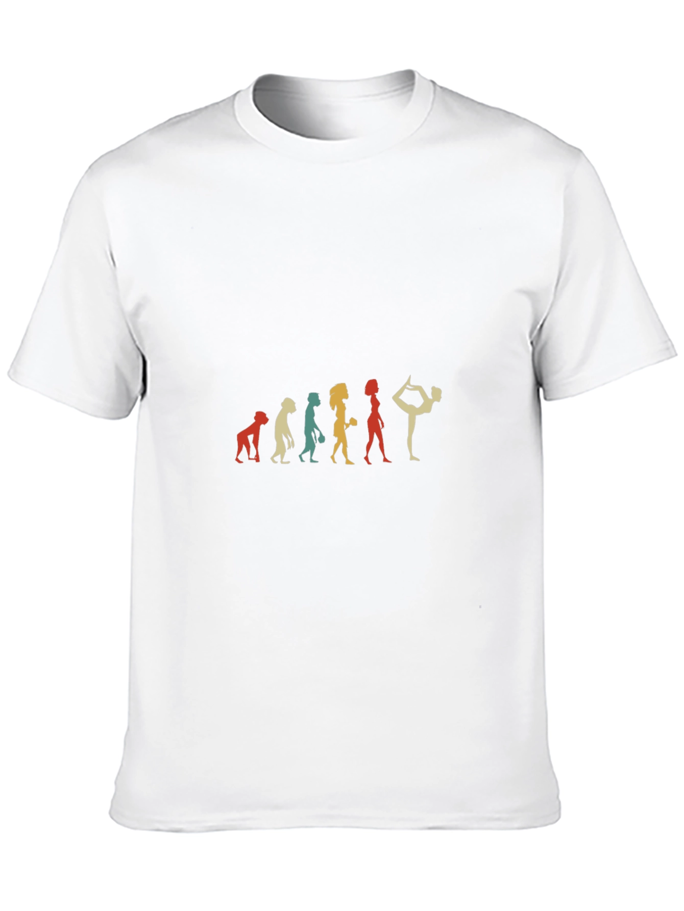 Yoga Evolution Graphic T-Shirt - Black
