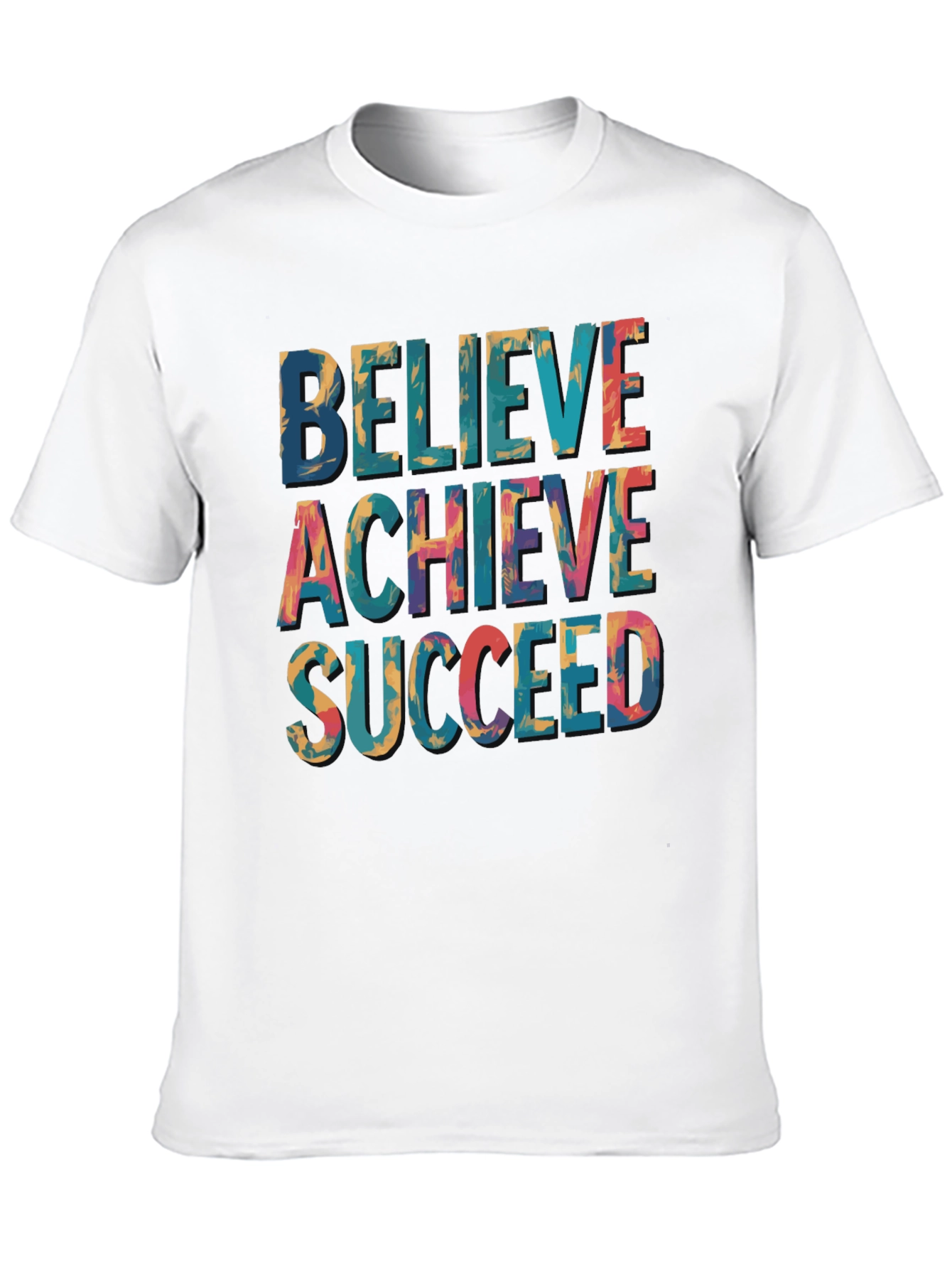 Believe Achieve Succeed Graphic Tee