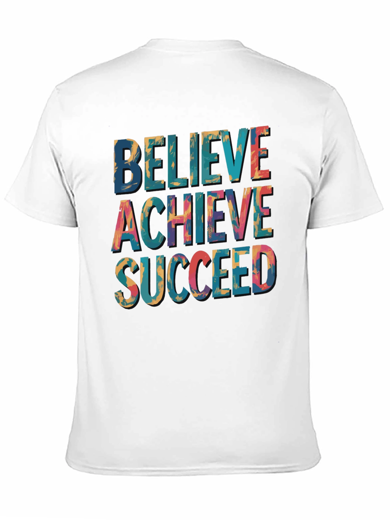 Believe Achieve Succeed Graphic Tee