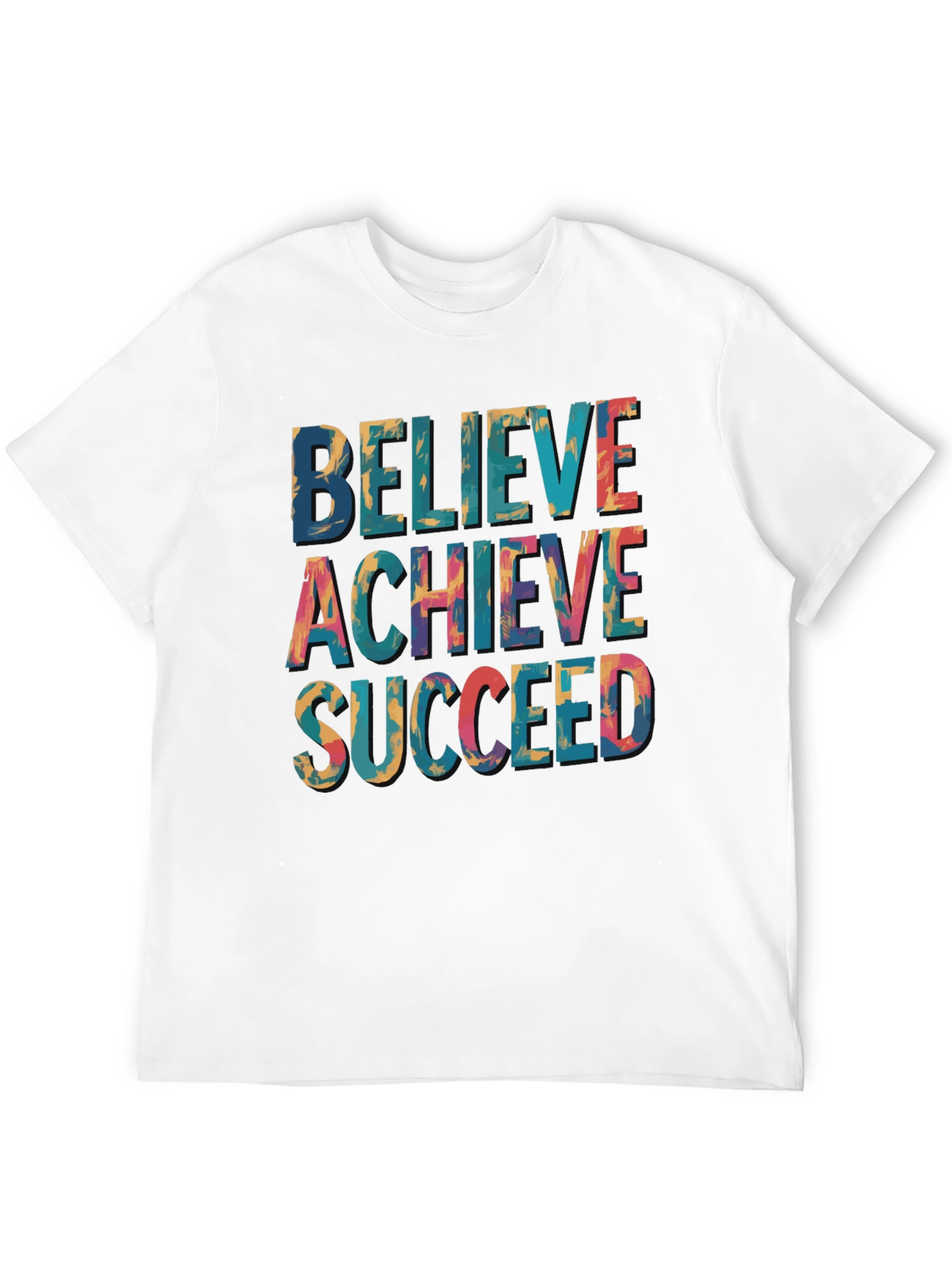 Believe Achieve Succeed Graphic Tee