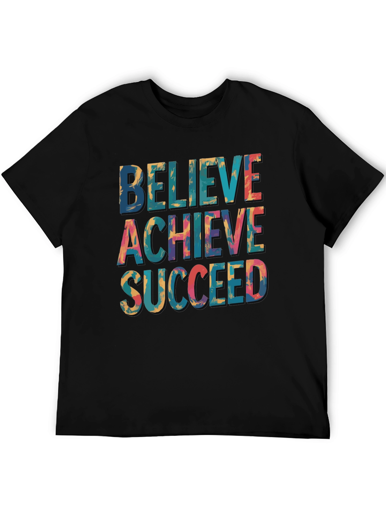 Believe Achieve Succeed Graphic Tee