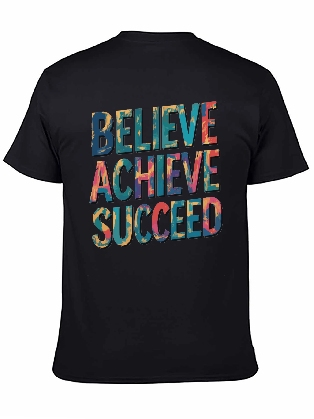 Believe Achieve Succeed Graphic Tee