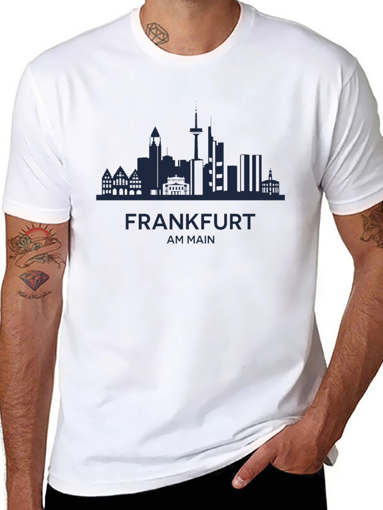 Frankfurt Am Main Skyline T-Shirt