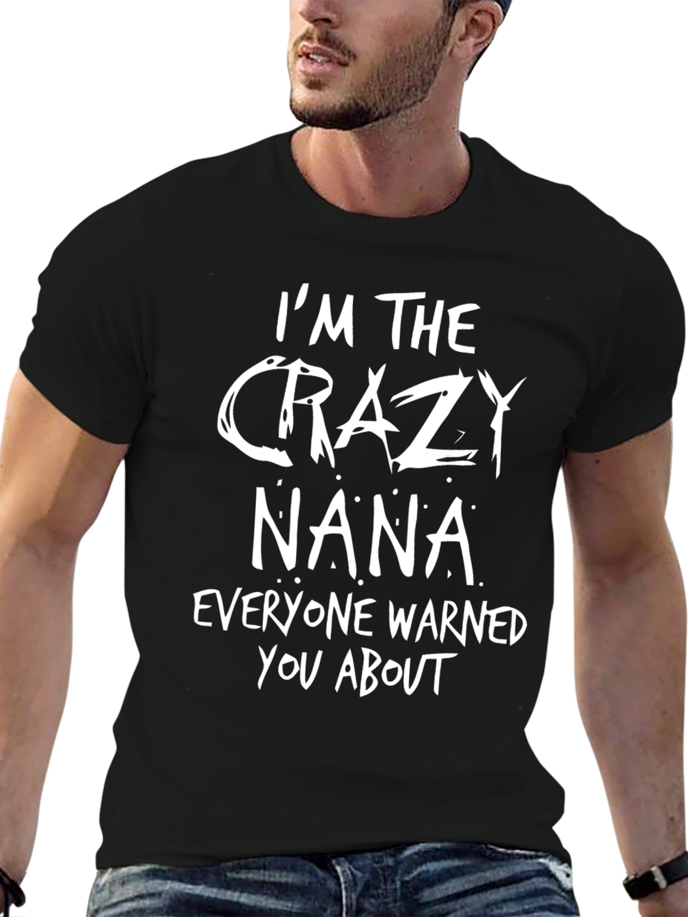 Crazy Nana Graphic T-Shirt
