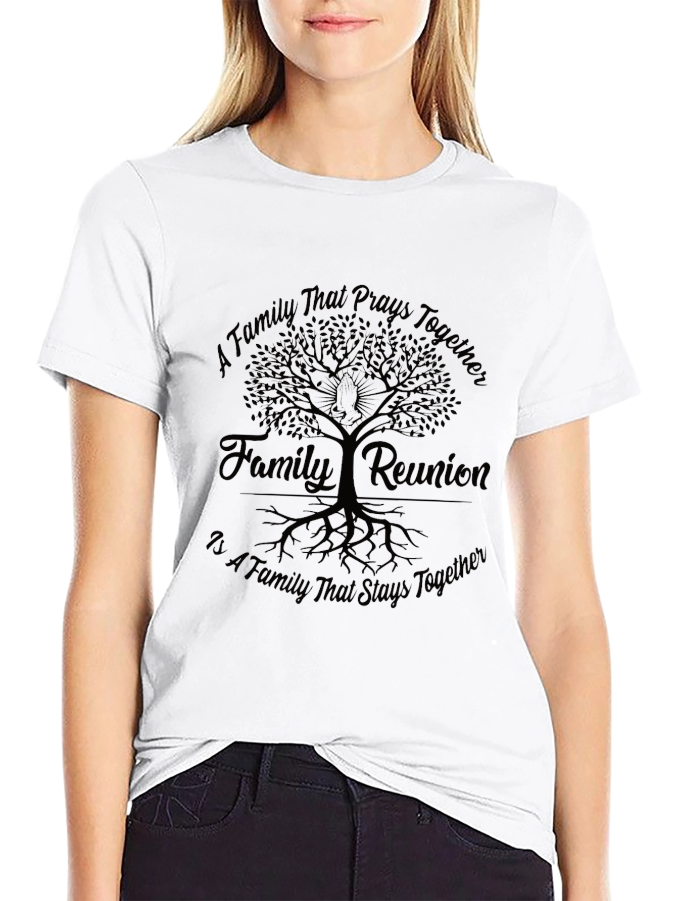 Family Reunion Prayer Tree T-Shirt