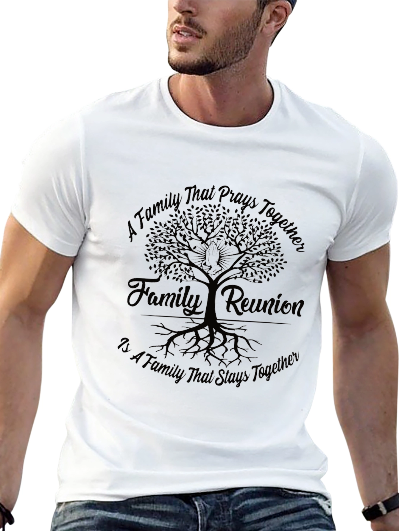 Family Reunion Prayer Tree T-Shirt