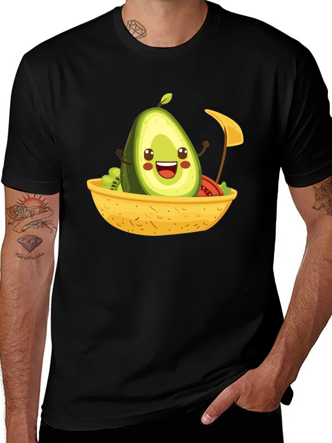 Avocado Boat T-Shirt - Cute Foodie Tee