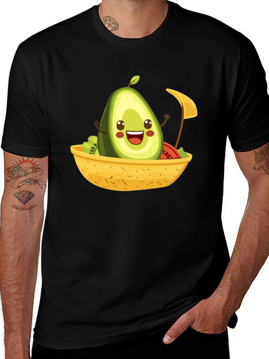 Avocado Boat T-Shirt - Cute Foodie Tee