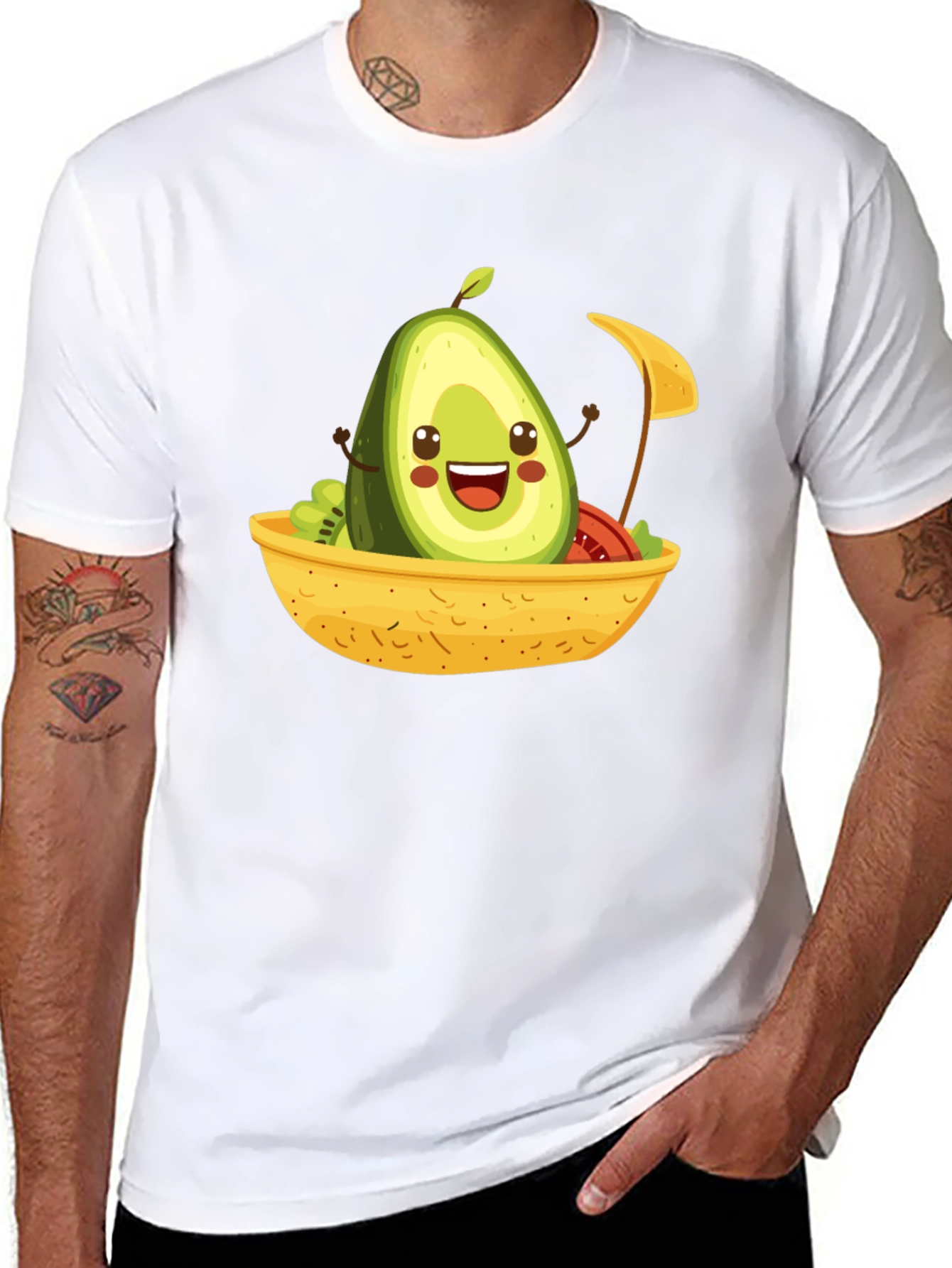 Avocado Boat T-Shirt - Cute Foodie Tee