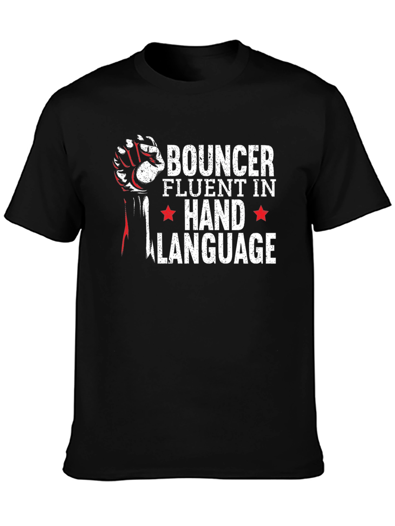 Bouncer Hand Language T-Shirt