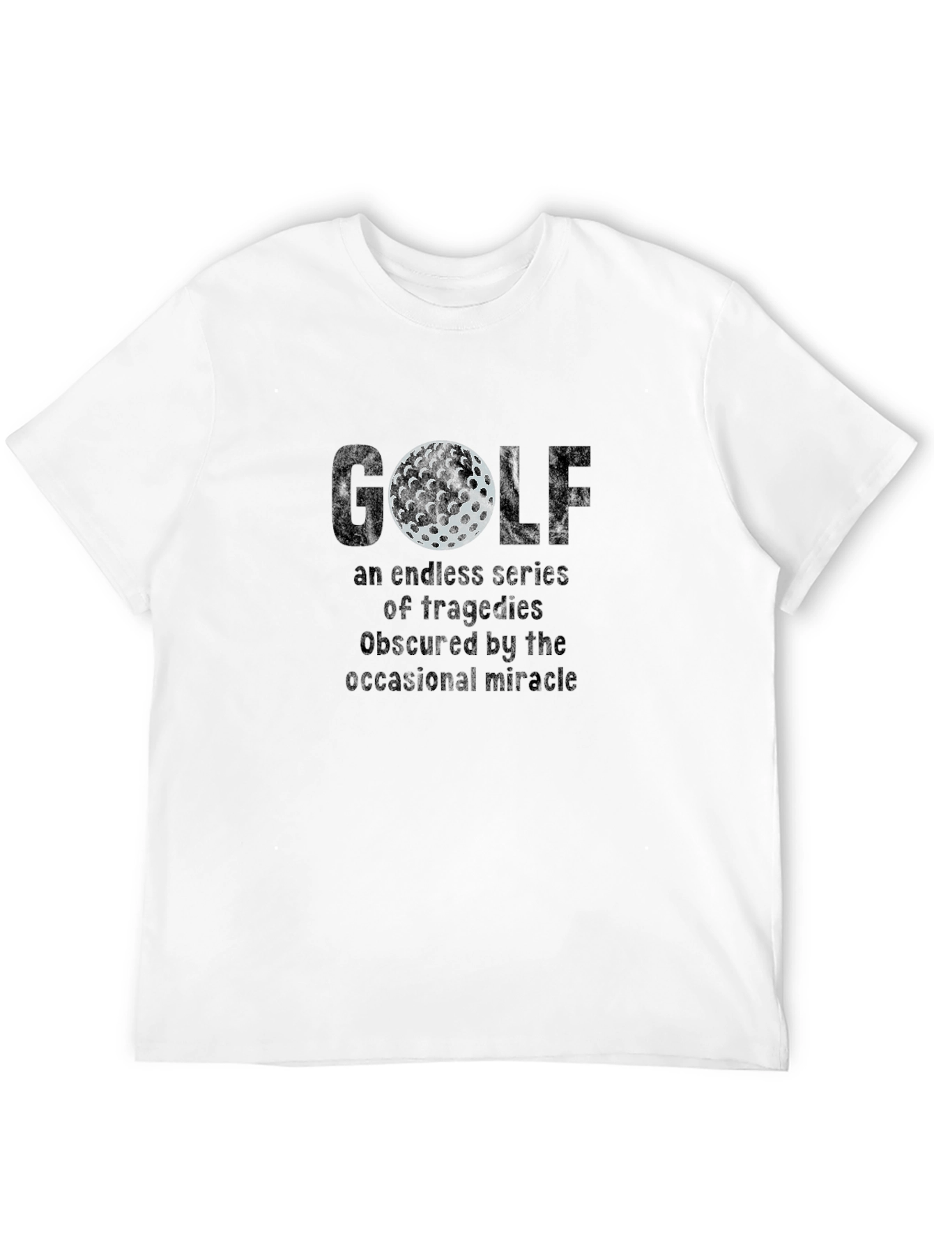 Golf Tragedy Miracle T-Shirt