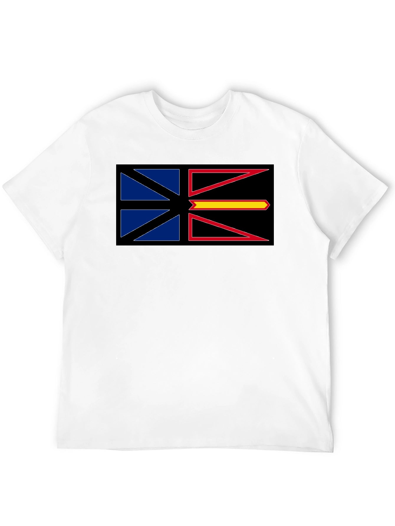Newfoundland Flag Graphic T-Shirt