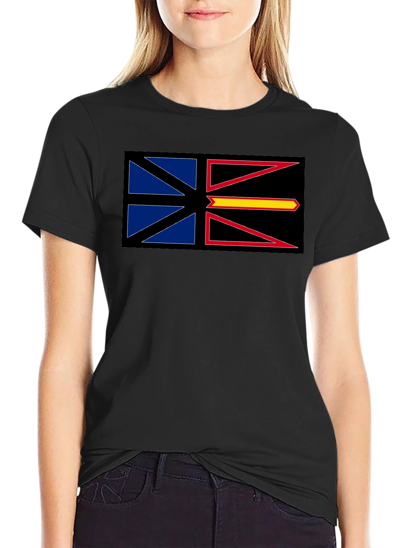 Newfoundland Flag Graphic T-Shirt