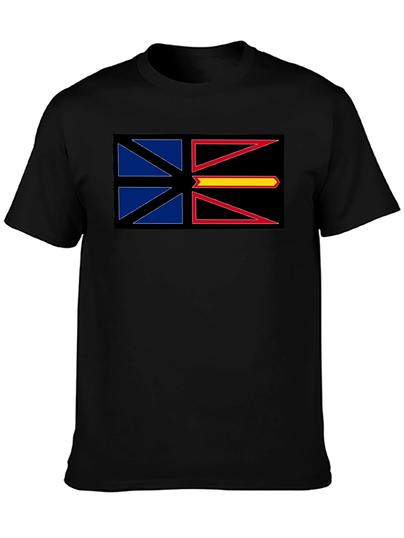 Newfoundland Flag Graphic T-Shirt