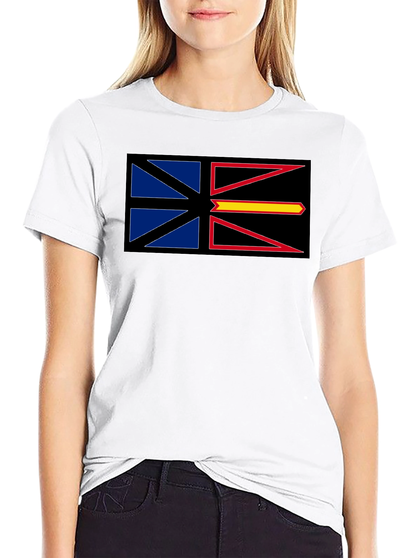 Newfoundland Flag Graphic T-Shirt