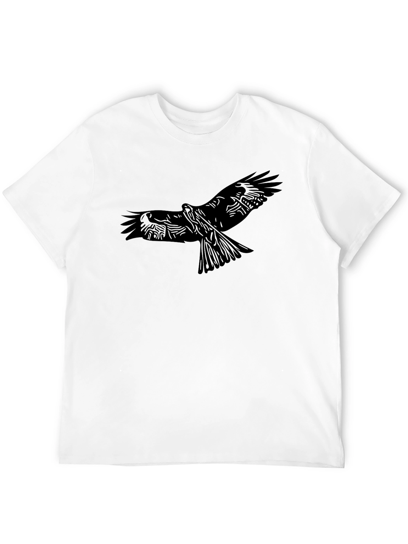 Black Eagle Graphic Tee - Stylish Mens Apparel