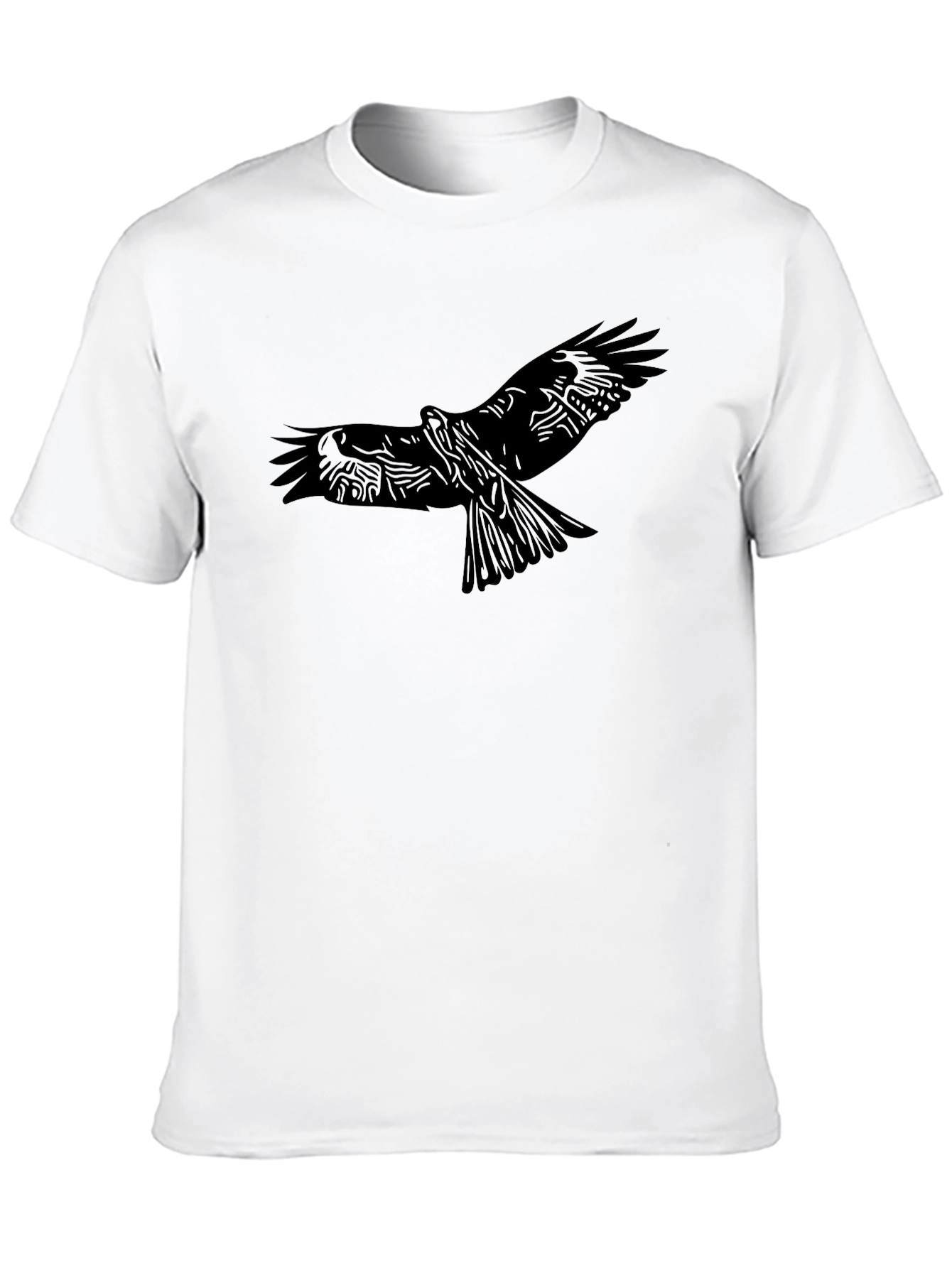 Black Eagle Graphic Tee - Stylish Mens Apparel
