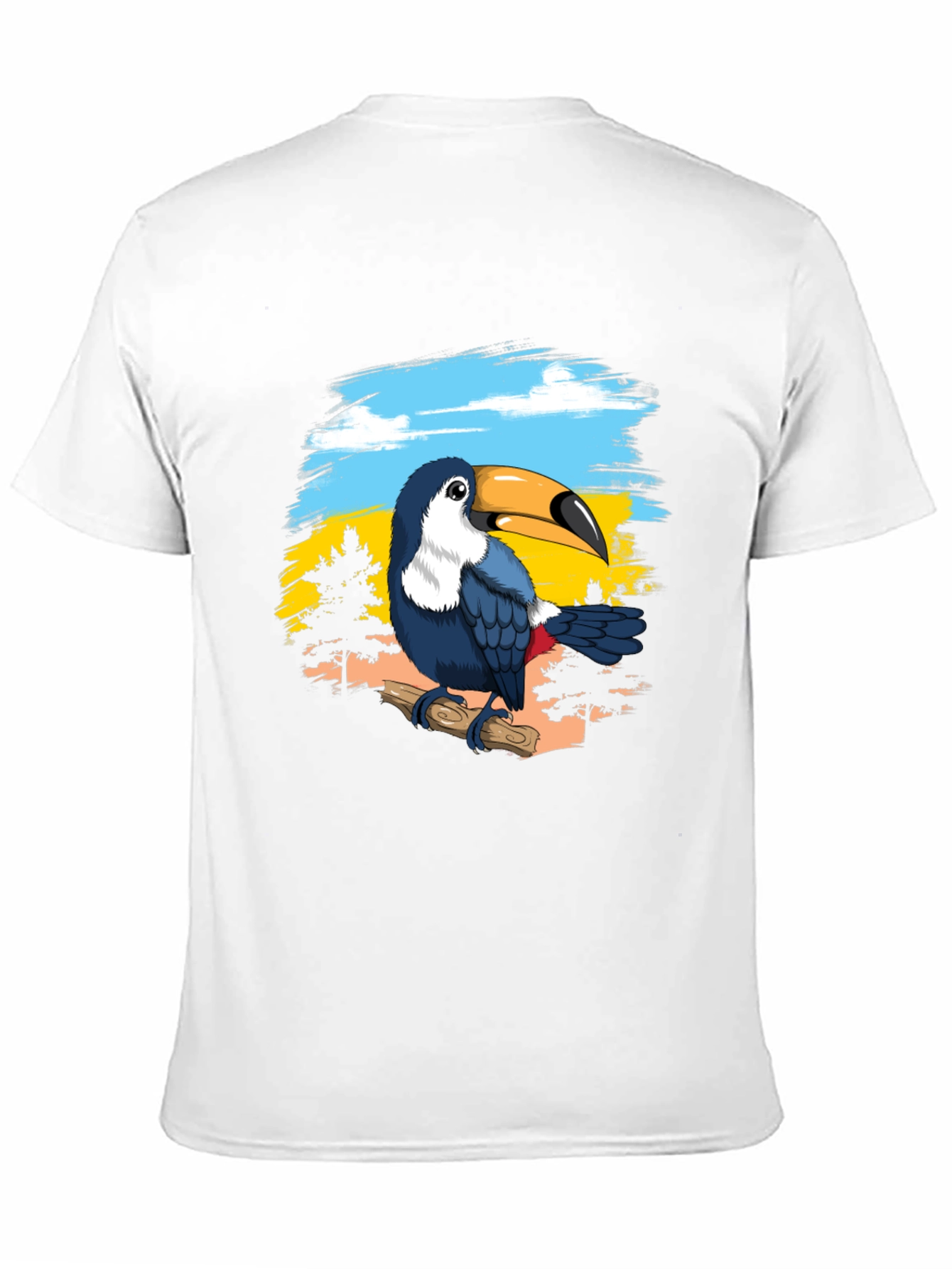 Toucan Graphic T-Shirt - Tropical Bird Design