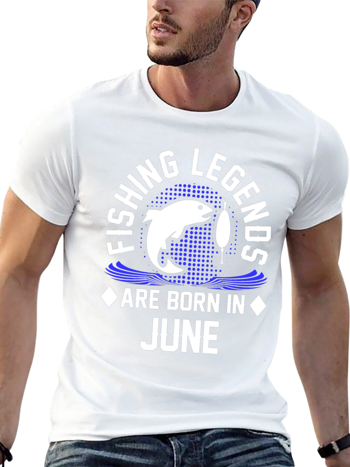 Fishing Legends Born in June T-Shirt